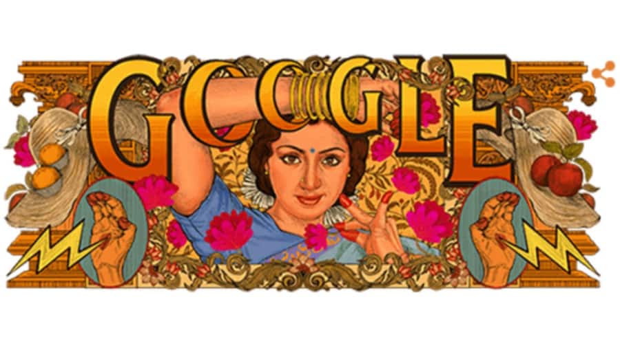 Google Doodle: गूगल ने खूबसूरत डूडल बनाकर किया श्रीदेवी को याद, आज है उनका 60वां जन्मदिवस Google doodle