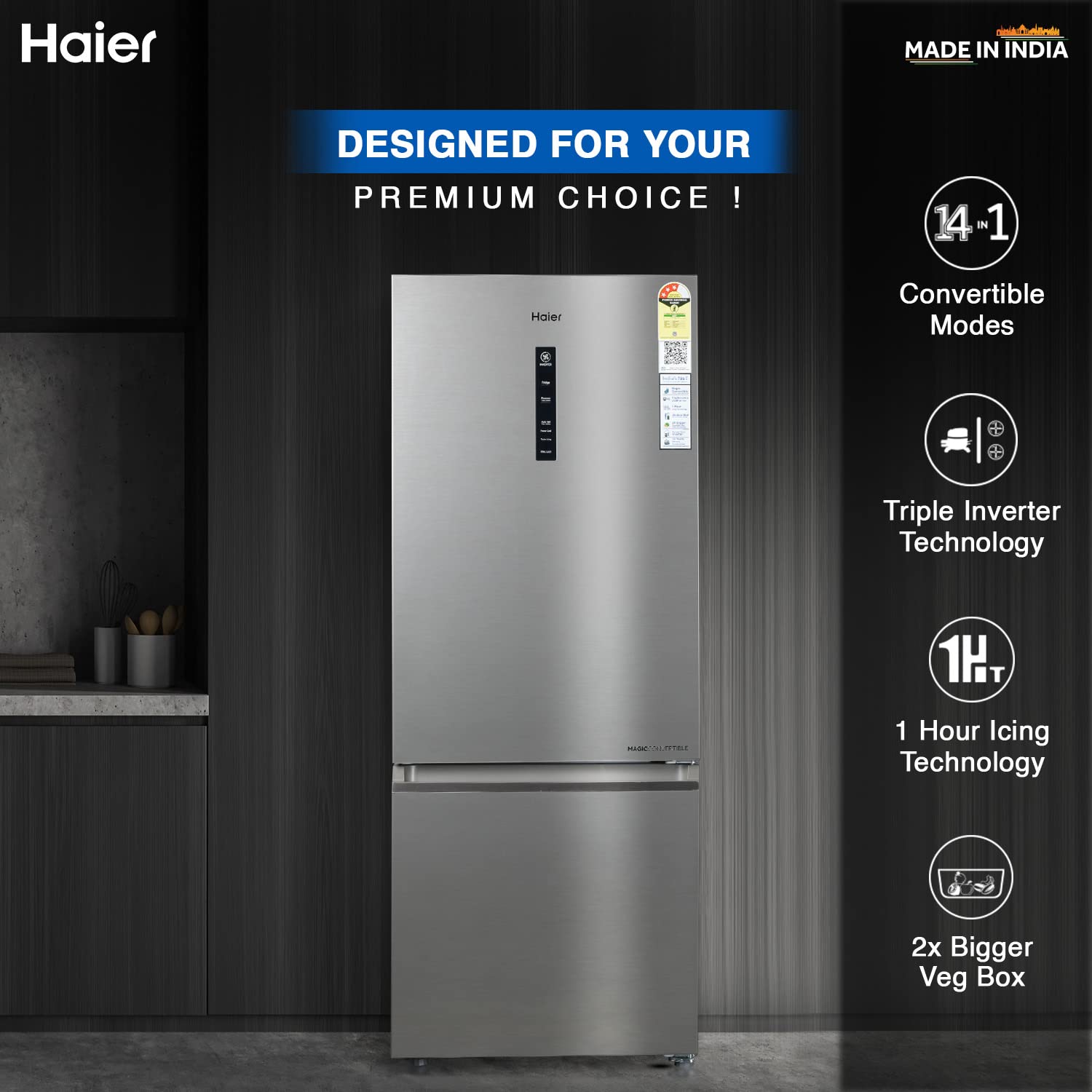 Haier 325L Refrigerator