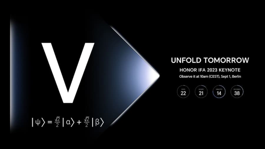 Honor Magic V2 फोल्डेबल फोन 1 सितंबर को होगा लॉन्च, कंपनी ने डेट की कंफर्म Honor