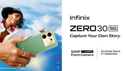 Infinix Zero 30 5G pre-orders begin on September 2 in India
