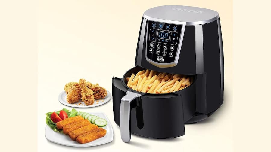 Air Fryer On Amazon: 5 हजार से कम में घर लाएं Air Fryer, मिल रहा 50 प्रतिशत से भी ज्यादा का Discount KENT Hot Air Fryer