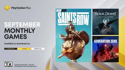 PlayStation Plus Games in September 2023: Saints Row, Black Desert Traveler Edition, more