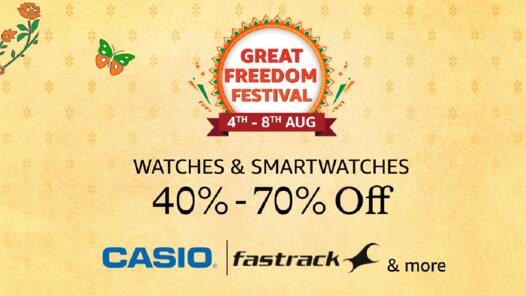 Amazon Great Freedom Festival Sale 2023: Best deals on smartwatches under Rs 5,000