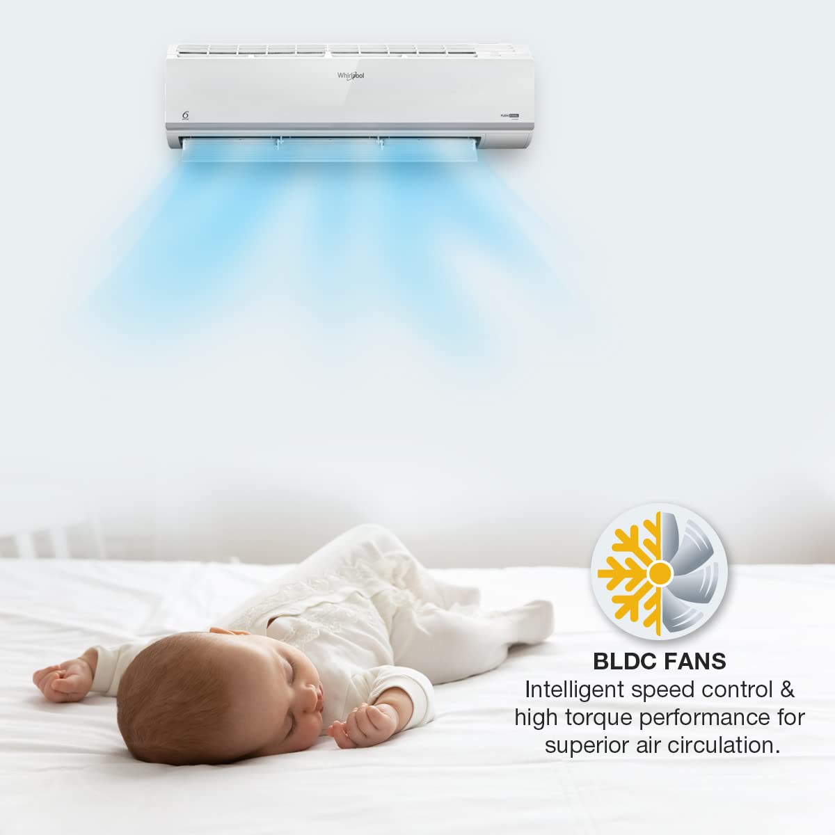 Whirlpool 1.5 Ton Flexicool Inverter Split AC 