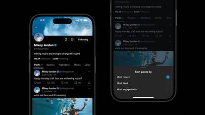 X users will soon be able to sort posts on profiles