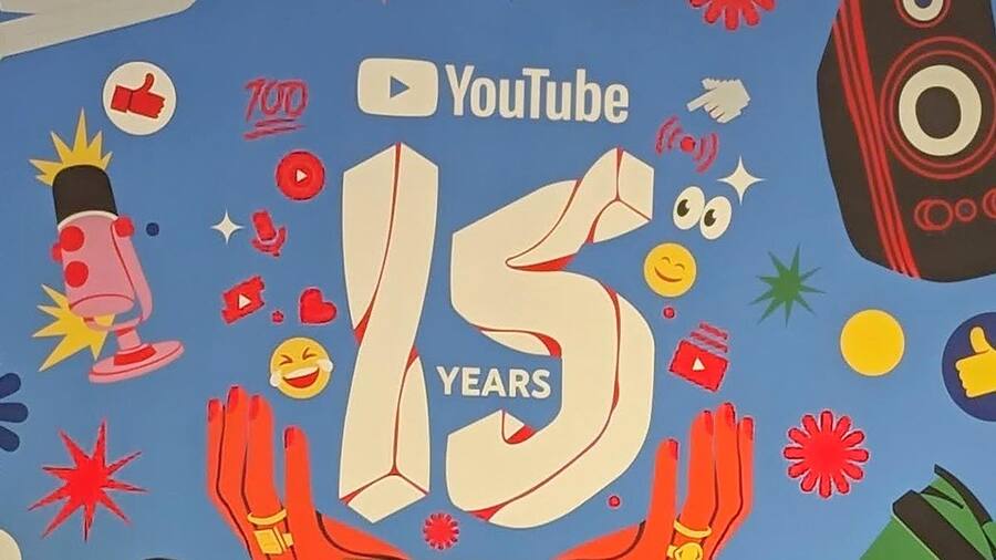 YouTube completes 15 years