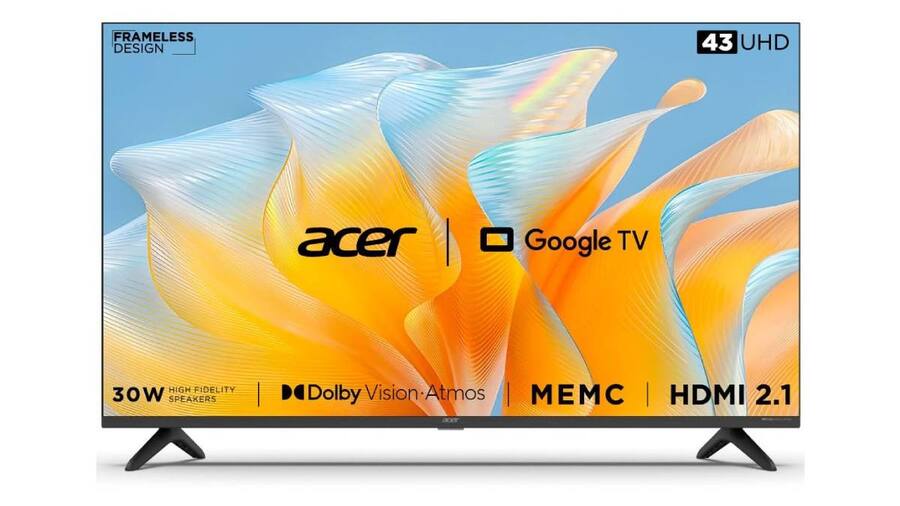 Acer Advanced I Series Smart LED Google TV AR43GR2851UDFL