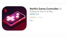 Netflix has released a game controller app for TV