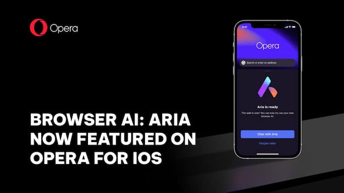 Opera has launched its generative AI chatbot on iOS browser