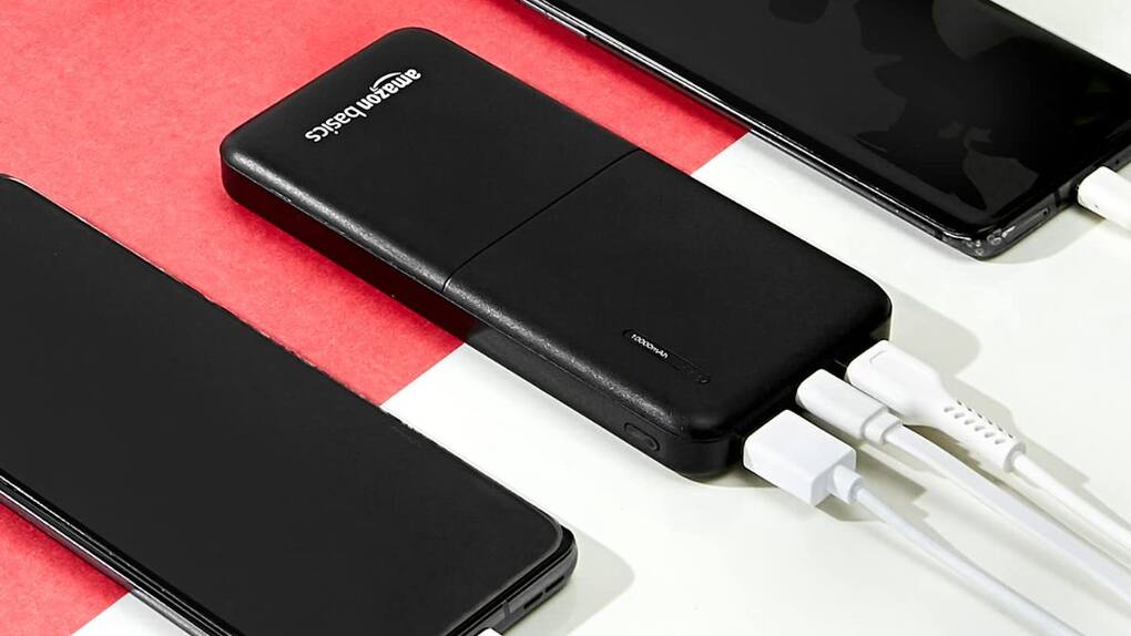 Amazon Basics 10000 mAh Lithium Polymer Power Bank
