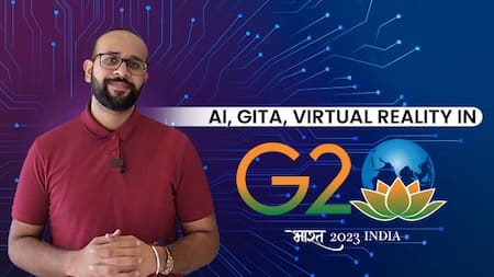India's Revolutionizing Use Of AI, GITA, & VR In G20 | Know About The Digital India Experience Zone