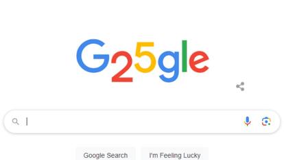 Google 25th Birthday: गूगल आज मना रहा अपना 25वां जन्मदिन, बनाया खास डूडल