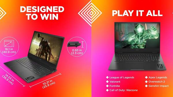 Amazon के गजब ऑफर, छूट और No Cost EMI पर मिल रहे HP के लैपटॉप HP Gaming laptop