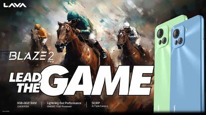 Lava Blaze 2 Pro launched with triple cameras and older Android 12