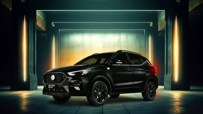MG Astor Blackstorm Limited Edition launched in India at Rs 14.47 lakhs: Check price, features, availability
