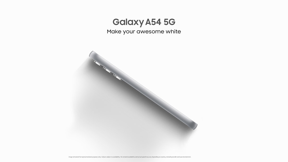 Samsung Galaxy A54 5G (Awesome Graphite, 8GB, 256GB Storage)