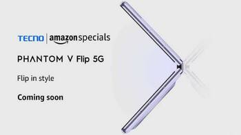 Tecno Phantom V Flip 5G India launch confirmed via Amazon