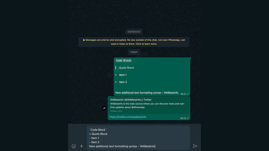 Text formatting tool 
