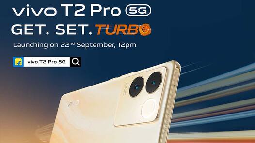 Vivo T2 Pro 5G India launch scheduled for September 22