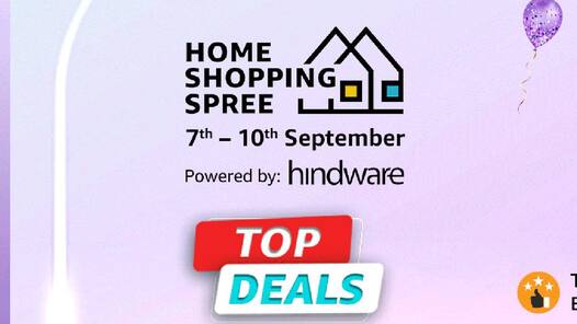 Amazon Home Shopping Spree sale: Check top deals on water purifier, vacuum cleaner