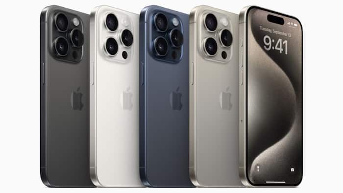 The all-new iPhone 15 Pro uses Titanium material for better durability and finesse.
