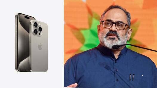 iPhone 15 gets special appreciation from Union Minister Rajeev Chandrasekhar