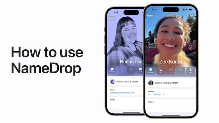 Apple's new iOS 17 comes with the NameDrop feature.
