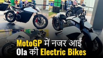 Ola showcased its futuristic motorcycle portfolio at BIC during the MotoGP Bharat