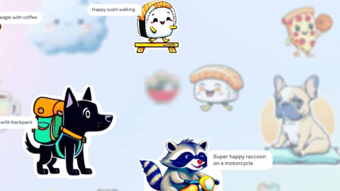 WhatsApp will soon let you send AI-generated stickers.