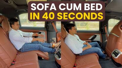 BMW i7: 40 सेकंड्स में बनाए Seat से Sofa cum Bed