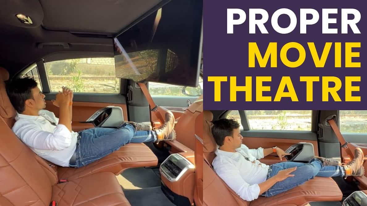 Here's Why The BMW i7 Is A Movie Theatre On Wheels
