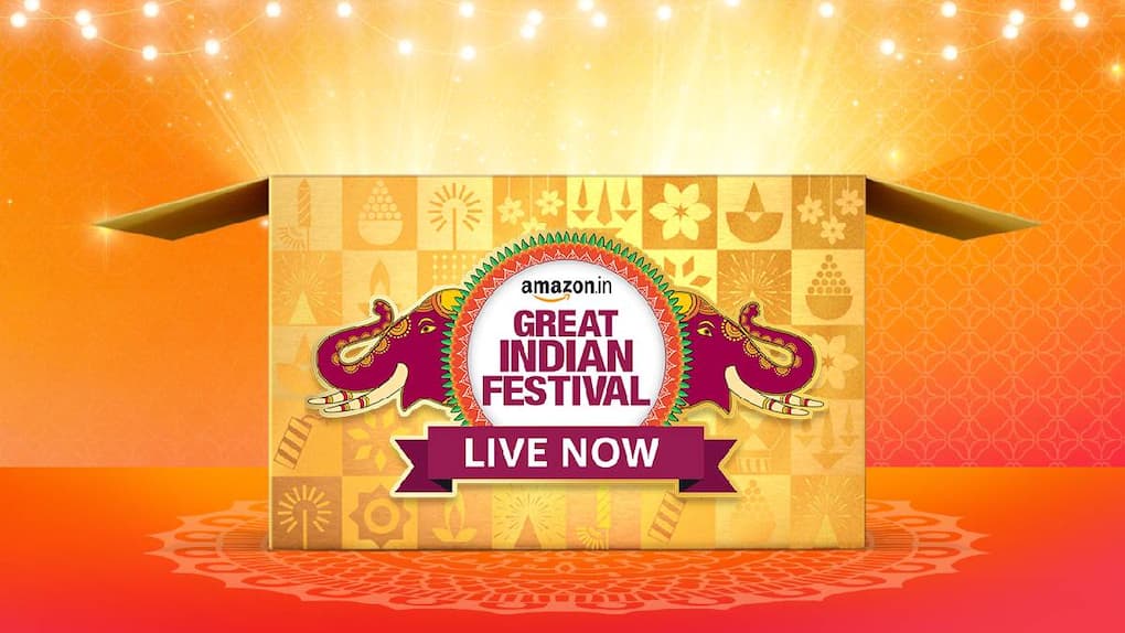 Amazon Great Indian Festival sale is underway.