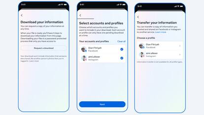 Meta makes it easier to transfer Instagram photos, videos to other apps