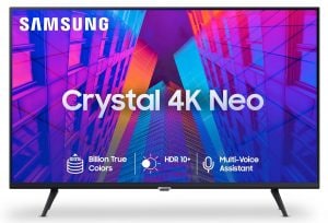 Samsung (43 inches) Crystal 4K Neo Series Ultra HD Smart LED TV