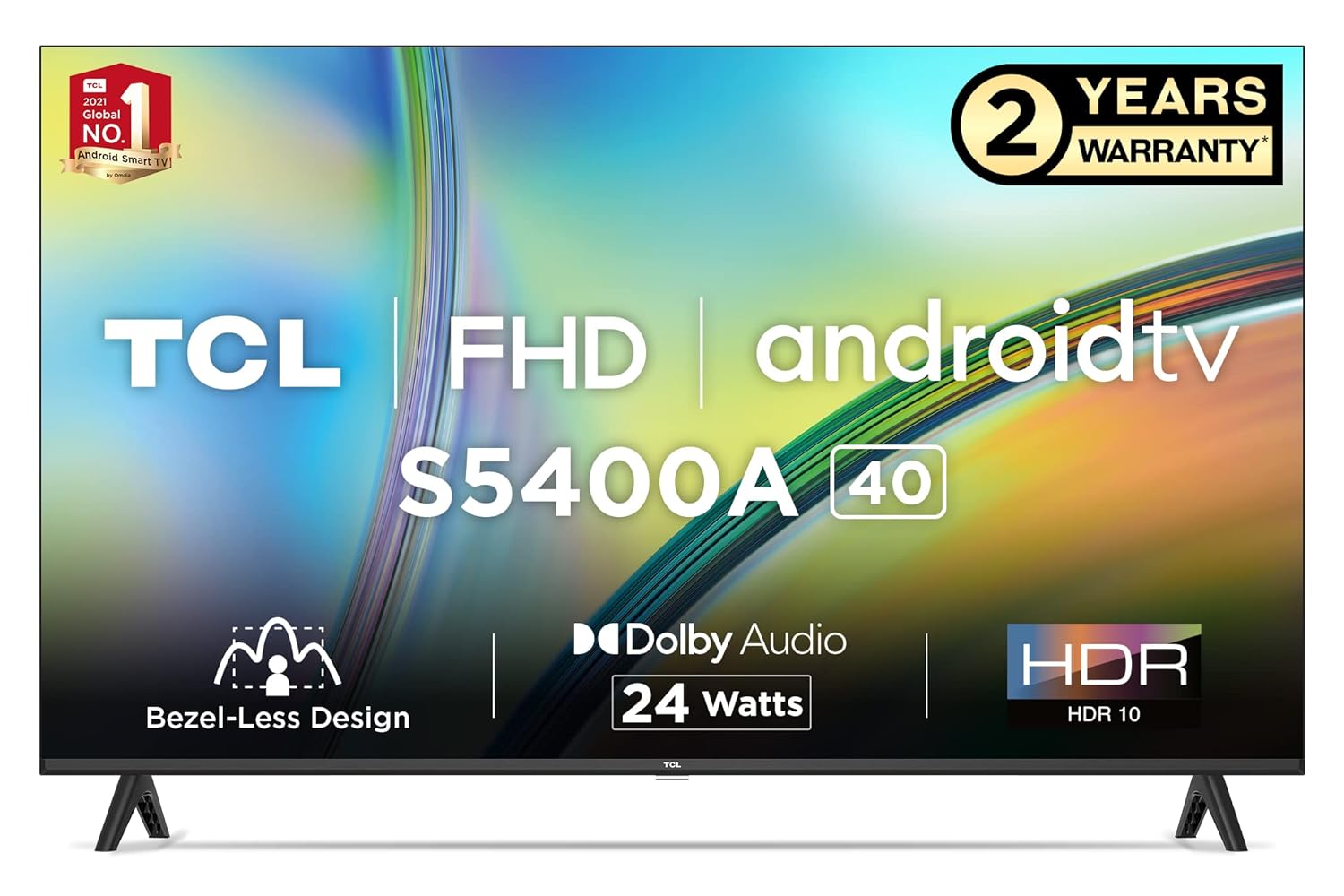 TCL (40 inches) Bezel-Less S Series Smart LED TV