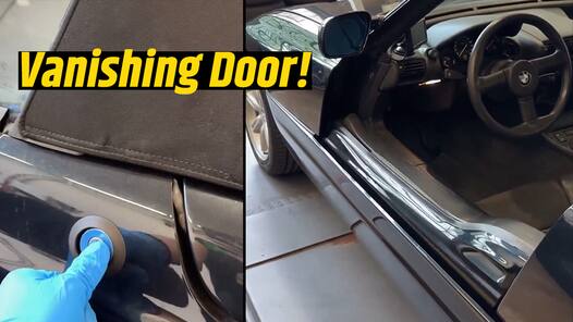 These Car Doors Literally Disappear When You Push A Button!