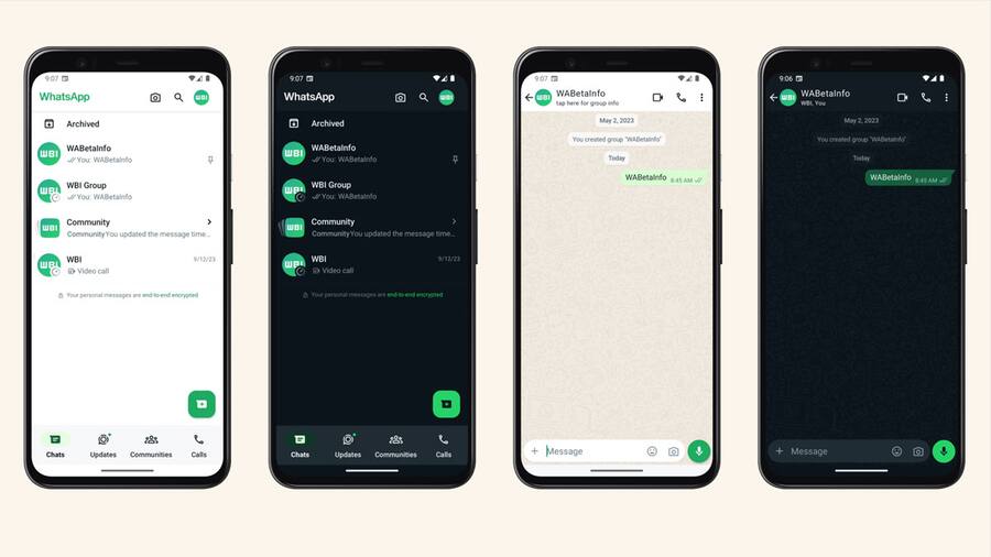 WhatsApp ने इन यूजर्स के लिए बदला डिजाइन, मिलेगा नया एक्सपीरियंस WhatsApp-Interface
