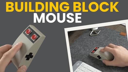 Building Blocks वाला Mouse, देखें वायरल वीडियो