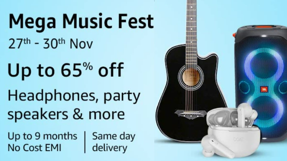 Amazon Mega Music Fest Top deals on TWS earbuds under Rs 2 000