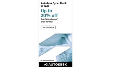 Autodesk Cyber Week Sale Ends Soon - Last Big Sale of 2023