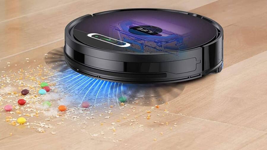 Amazon Great Indian Festival 2023 Sale: रोबोट Vacuum Cleaner पर मिल रहा 78% डिस्काउंट, दोबारा नहीं मिलेगी ऐसी डील ILIFE V3s Max Robotic Vacuum Cleaner, 2300Pa Suction Hybrid Vacuum & Mop