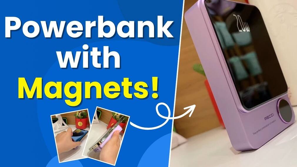 देखें Magnet वाला गज़ब का PowerBank