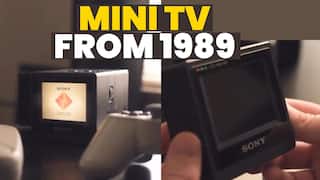 This Sony Modular TV Is From 1989!