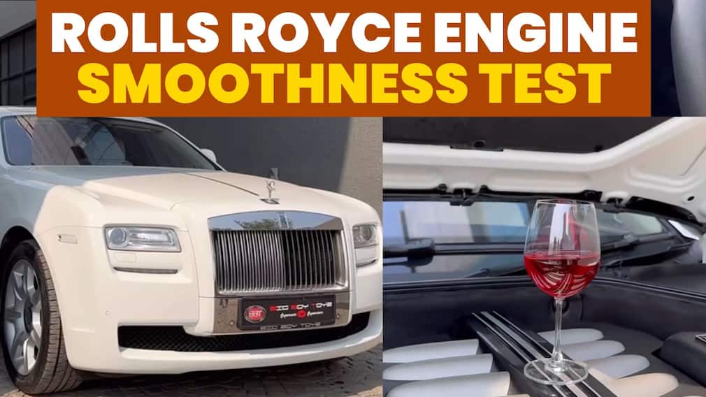 Rolls Royce का ऐसा Engine Smoothness Test नहीं देखा होगा आपने, देखें वीडियो