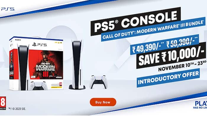 Sony PS5 COD MW bundle