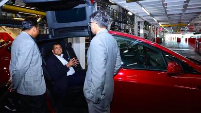 Minister Piyush Goyal visited Tesla factory, but Musk didn't show up