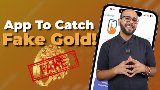 How To Spot Fake Gold With Your Phone | Government Of India's Umang App