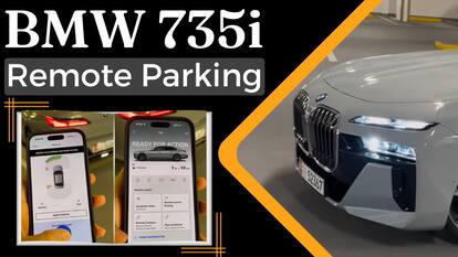 This BMW735i Remote Parking Will Blow Your Mind