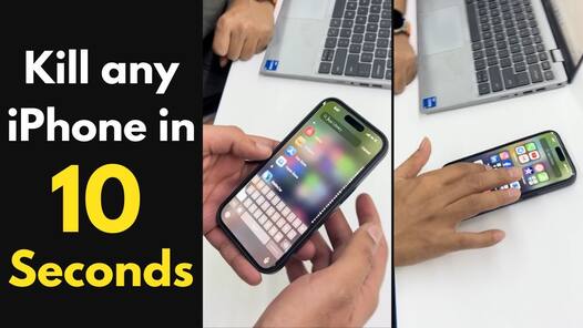 iPhone को हैंग करे 10 सेकंड में, देखें कैसे