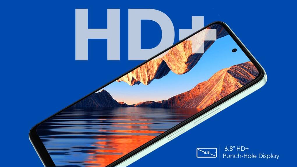 itel P40+ Display